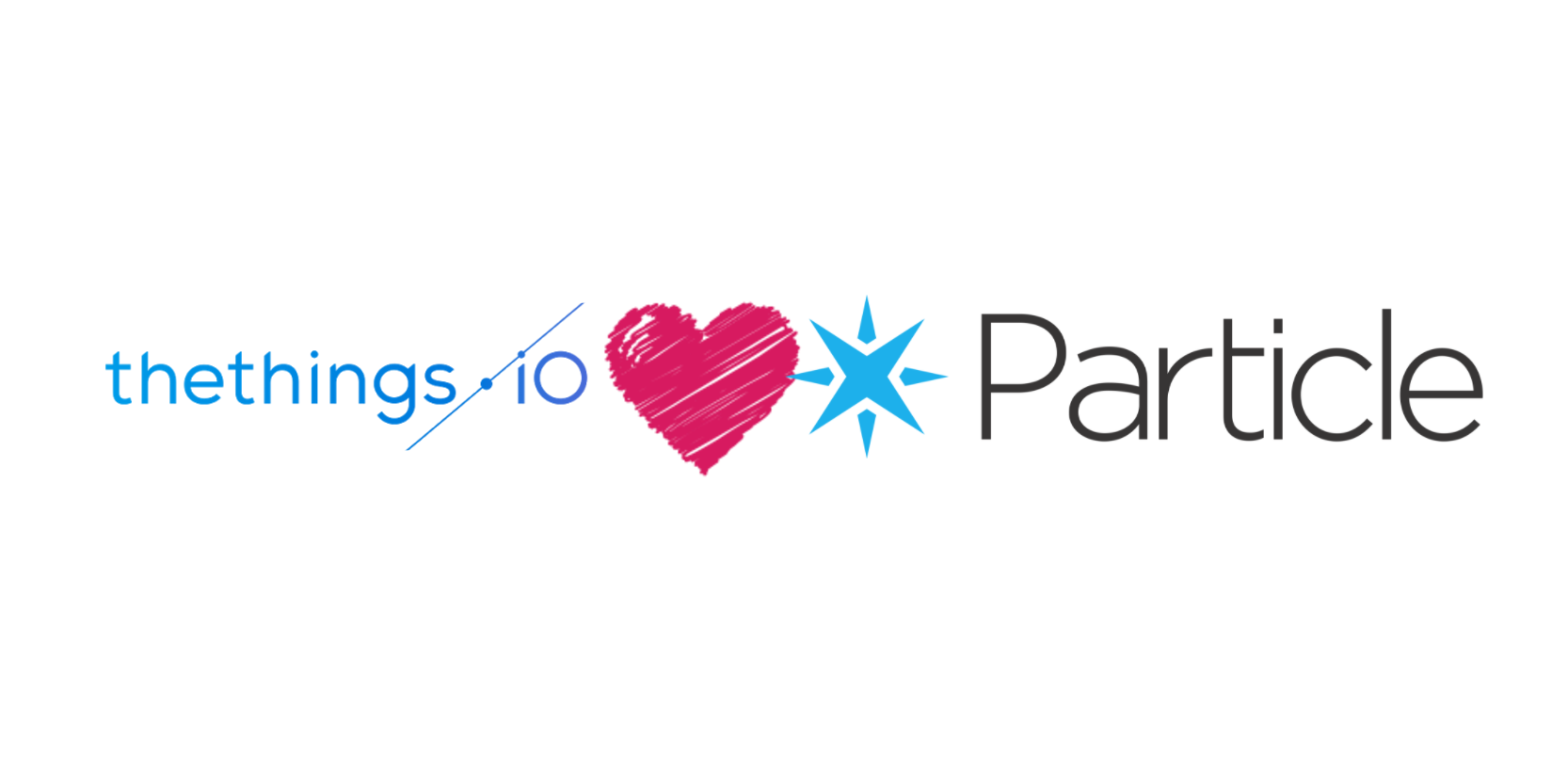 Particle loves thethings.iO IoT platform